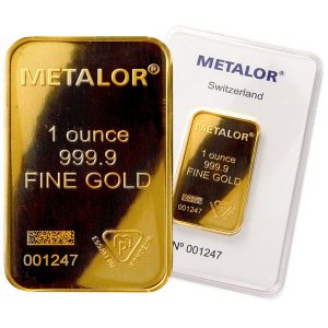 : Metalor Sealed Gold Bar