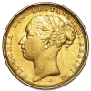 Gold Sovereign Coin Victoria - Young Head