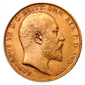 sovereign coins, gold coin, king edward vii 7