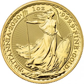 Britannia 2020 1 oz Gold Bullion Coin