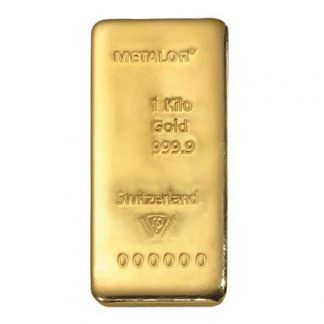 1000g Gold Bar - Brand New - purity 99.999% - JBlundell & Sons
