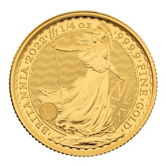 Quarter Ounce Britannia Gold Coin (Mixed Years)