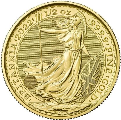 Britannia Half Ounce Gold Coin (Mixed Years)