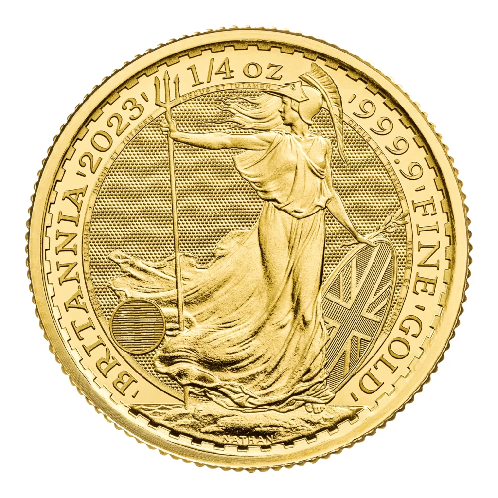 Gold Britannia coin