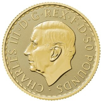 2024 Britannia Half Ounce Gold Coin - King Charles III