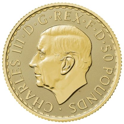 2024 Britannia Half Ounce Gold Coin - King Charles III