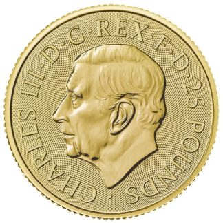 2024 Quarter Ounce Britannia Gold Coin - King Charles III