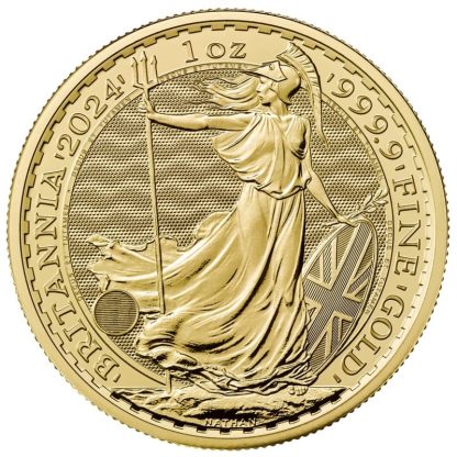 2024 King Charles III Britannia One Ounce Gold Coin - Image 2