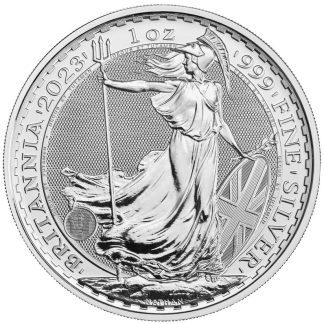 Britannia 2023 1 oz Silver Bullion Coin (King Charles III)
