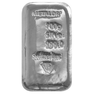 100g Silver Bar
