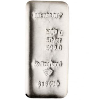 500g Silver Bar
