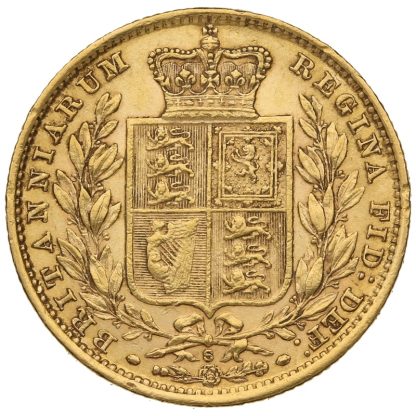 Gold Sovereign Coin Victoria - Young Head - Image 2