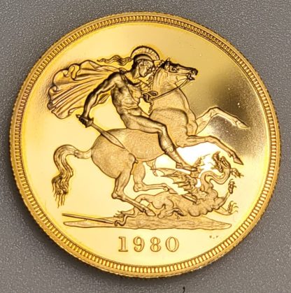 Queen Elizabeth II (1980) - 4 Coin Proof Set - Image 3