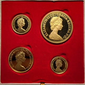 Queen Elizabeth II (1980) - 4 Coin Proof Set