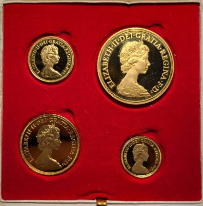 Queen Elizabeth II (1980) - 4 Coin Proof Set