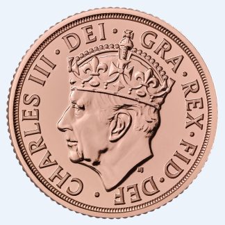 King Charles III Coronation Gold Sovereign 2023