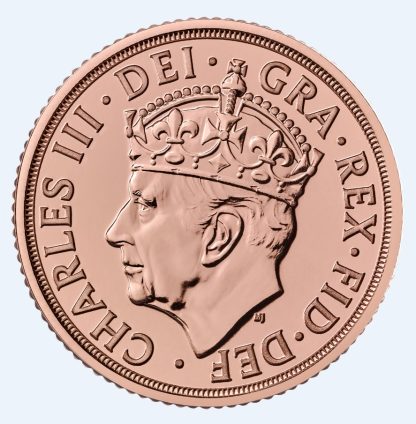 King Charles III Coronation Gold Sovereign 2023
