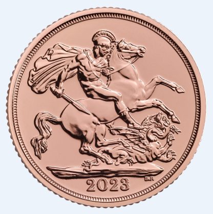 King Charles III Coronation Gold Sovereign 2023 - Image 2