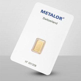 1g Gold Bar - Pre-Owned - Purity 99.999%