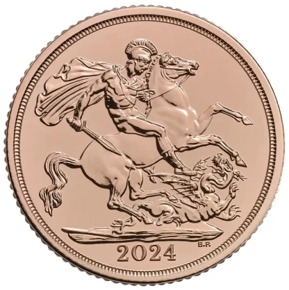 2024 Gold Sovereign Coin - King Charles III - Image 2