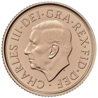 2024 Gold Sovereign Coin - King Charles III