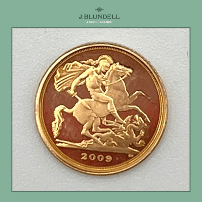 2009 UK Half Sovereign Gold Proof Coin - Image 3
