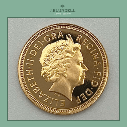 1998 UK Half Sovereign Gold Proof Coin