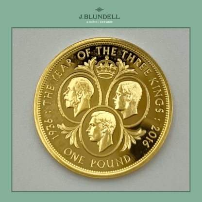 2016 Year of the Three Kings £1 Gold Proof Coin - Image 3