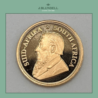 2017 South Africa 50th Anniversary Gold Proof Quarter Ounce Krugerrand