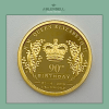 2016 H.M. Queen Elizabeth II 90th Birthday 1/4oz Gold Proof Coin - Image 2