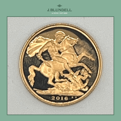 2016 UK Sovereign Gold Proof Coin - Image 2
