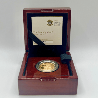 2016 UK Sovereign Gold Proof Coin - Image 3