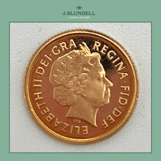 2009 UK Quarter Sovereign Gold Proof Coin
