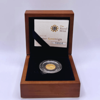 2012 UK Quarter Sovereign Gold Proof Coin