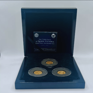 The Three Faces of Queen Victoria Half Sovereign Collection (1838–1901)
