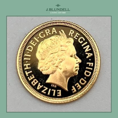 1999 UK Half Sovereign Gold Proof Coin - Image 2