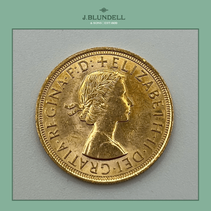 1957 Queen Elizabeth II Gold Sovereign