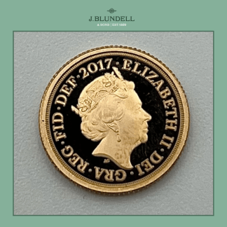 2017 Queen Elizabeth II Quarter Sovereign