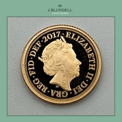 2017 Queen Elizabeth II Quarter Sovereign