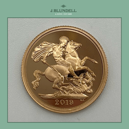 2019 Queen Elizabeth II Gold Sovereign - Image 2