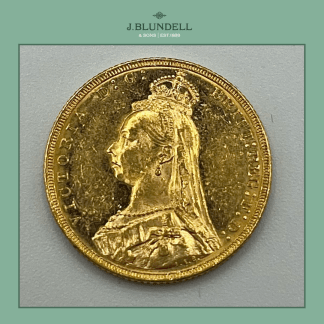 1892 Gold Full Sovereign