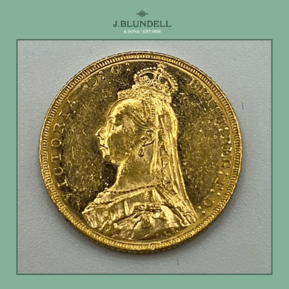 1892 Gold Full Sovereign