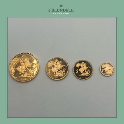 2011 Sovereign 4 Coin Set - Image 2
