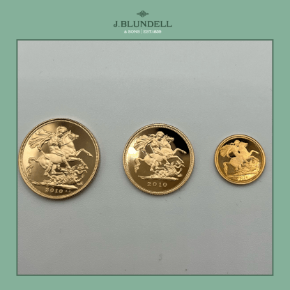 2010 Gold Proof Sovereign Three-Coin Collection - Image 3
