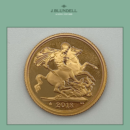 2018 Queen Elizabeth II Gold Sovereign - Image 2