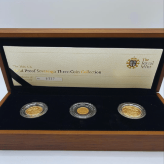 2010 Gold Proof Sovereign Three-Coin Collection