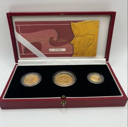 2003 Britannia Three-Coin Gold Set