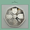 2022 Proof 50p Silver Coin Her Majesty Queen Elizabeth II Memorial - Image 2