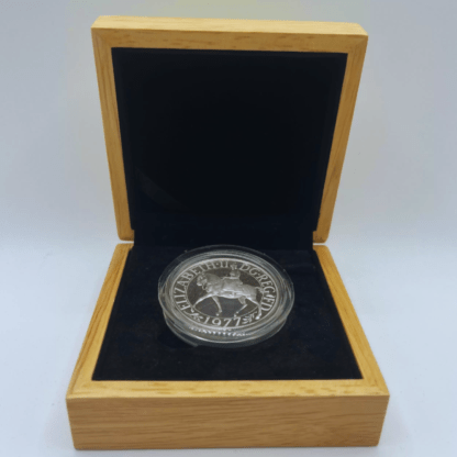 1977 Elizabeth II Jubilee Silver Proof Crown