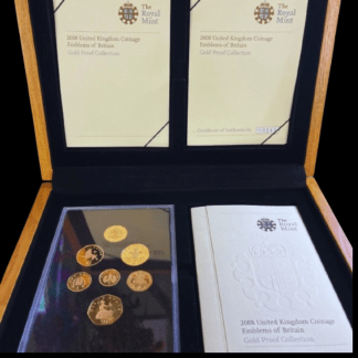 2008 Proof gold 7-coin set - limited edition